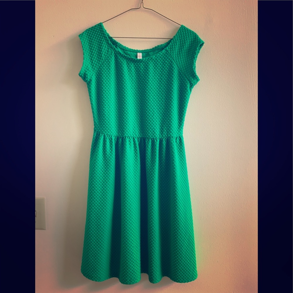 Green Woman’s Dress